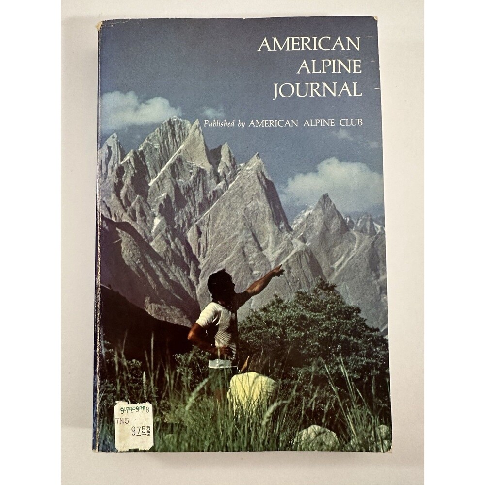 American Alpine Club The American Alpine Journal 1978 VOL. 21 NO. 2 ISSUE 52 1st